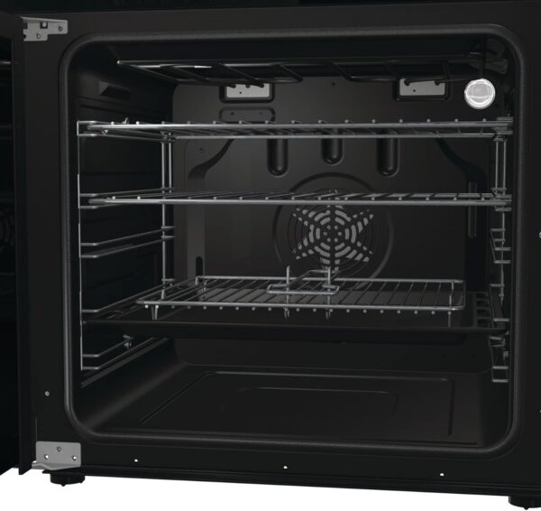 Hisense HDE3211BBUK 60cm Electric Cooker with Ceramic Hob-Black , A Rated Double Oven [Energy Class A] - Image 8