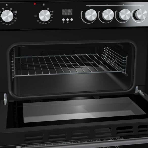 Hisense HDE3211BBUK 60cm Electric Cooker with Ceramic Hob-Black , A Rated Double Oven [Energy Class A] - Image 10