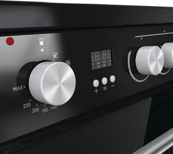 Hisense HDE3211BBUK 60cm Electric Cooker with Ceramic Hob-Black , A Rated Double Oven [Energy Class A] - Image 11