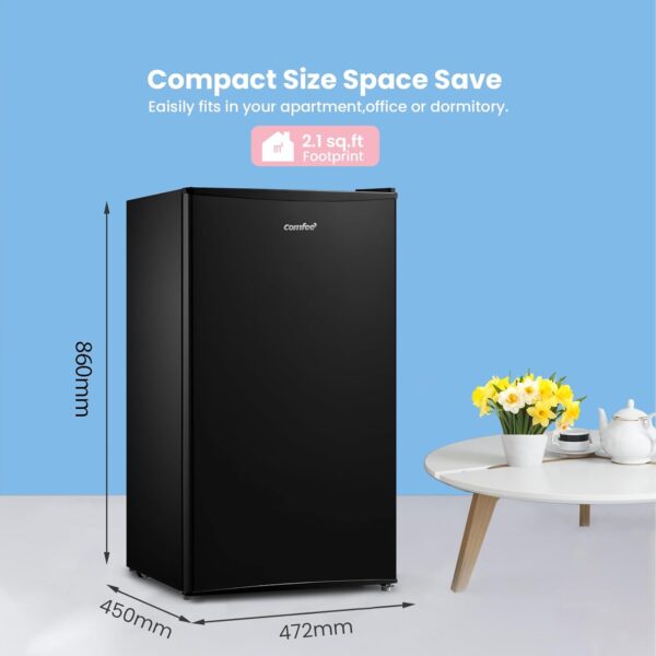COMFEE' RCD93BL2(E) Under Counter Fridge - 93L - Image 2