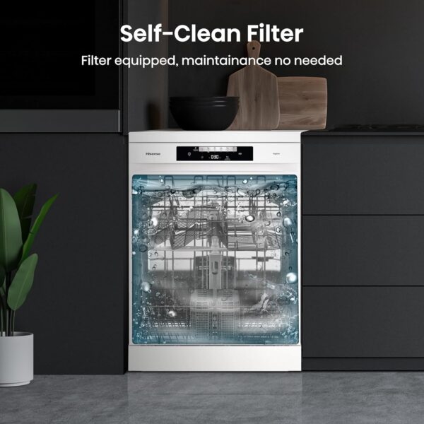 Hisense  Freestanding Standard Dishwasher - Image 9