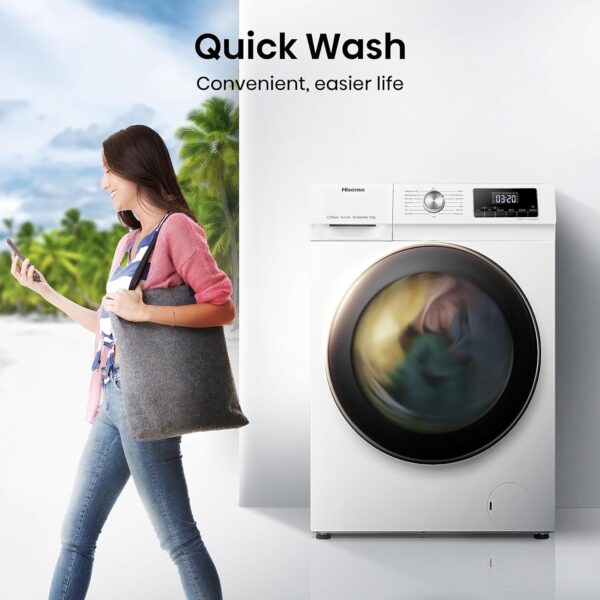 Hisense Freestanding 12 KG Front Load Washing - Image 7