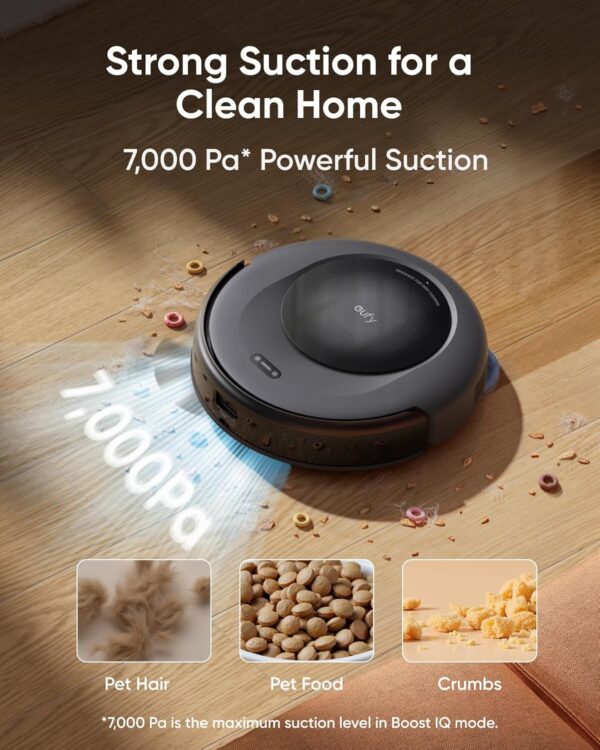 Eufy Omni C20 Robot Vacuum & Mop – 7000Pa, Auto Empty - Image 4