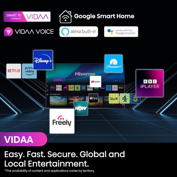 Hisense 65E6NTUK – 65” UHD Smart TV, Dolby Vision, Game Mode+ (Class E) - Image 12