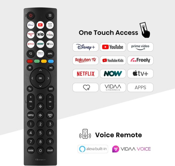 Hisense 65E6NTUK – 65” UHD Smart TV, Dolby Vision, Game Mode+ (Class E) - Image 13
