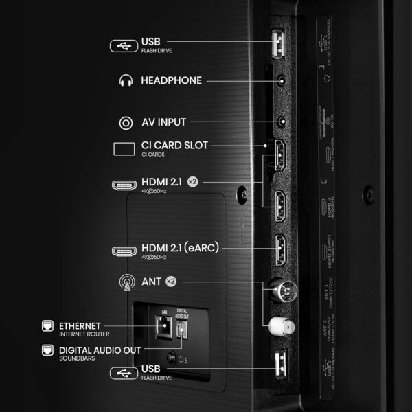 Hisense 65E6NTUK – 65” UHD Smart TV, Dolby Vision, Game Mode+ (Class E) - Image 14