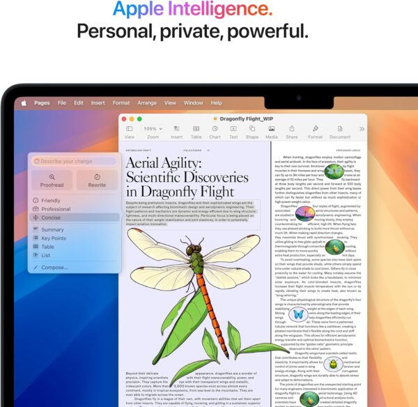 Apple 2025 MacBook Air 13-inch Laptop with M4 chip Midnight - Image 5